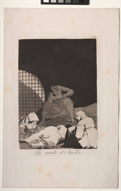 Caprichos: Uni voittaa heidät tekijältä Francisco de Goya