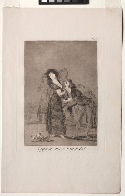 Caprichos: Kumpi heistä on voitetumpi? tekijältä Francisco de Goya