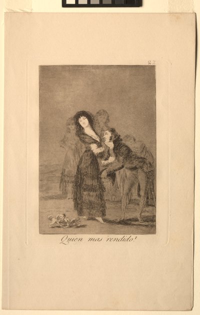 Caprichos: Kumpi heistä on voitetumpi. tekijältä Francisco de Goya