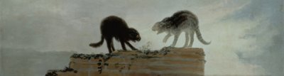 Kissat taistelevat tekijältä Francisco de Goya