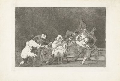 Uskollisuus LaLealtad Los Disparates (The Follies) (sarjan nimi) Los Proverbios (Sananlaskut) (sarjan nimi) tekijältä Francisco de Goya