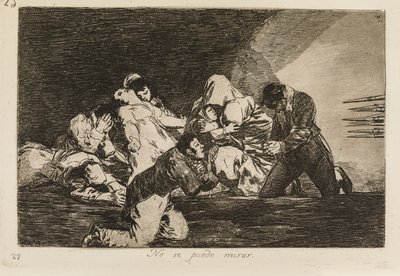 Se ei ole katselua varten (26) tekijältä Francisco de Goya