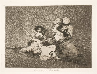 Rohkeutta antavat naiset (4) tekijältä Francisco de Goya