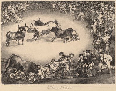 Dibersion de España (espanjalainen viihde) tekijältä Francisco de Goya