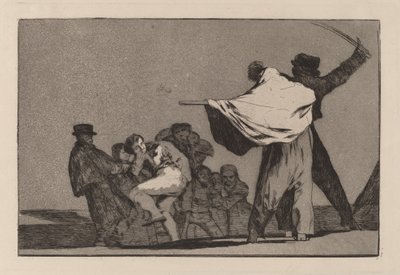 Erilainen conocido (hyvin tunnettu hulluus) tekijältä Francisco de Goya