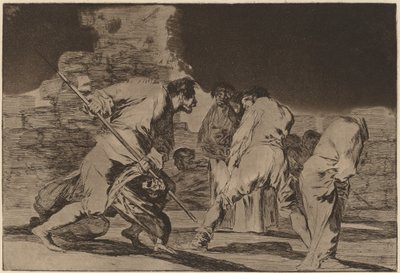 Erilainen furioso (Furious Folly) tekijältä Francisco de Goya