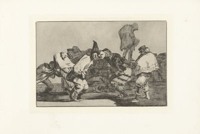 Karnevaalin hulluutta Hajota karnevaali Los Disparates (The Follies) (sarjan nimi) Los Proverbios (Sananlaskut) (sarjan nimi) tekijältä Francisco de Goya