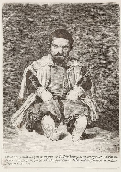 Kääpiö (Un Enano). 1778 tekijältä Francisco de Goya