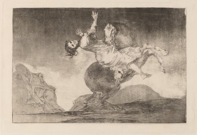 Raptor-hevonen (The Horse-Abductor) tekijältä Francisco de Goya