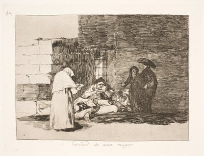 Naisen armo (49) tekijältä Francisco de Goya