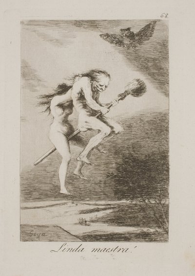 Komea mestariopettaja tekijältä Francisco de Goya
