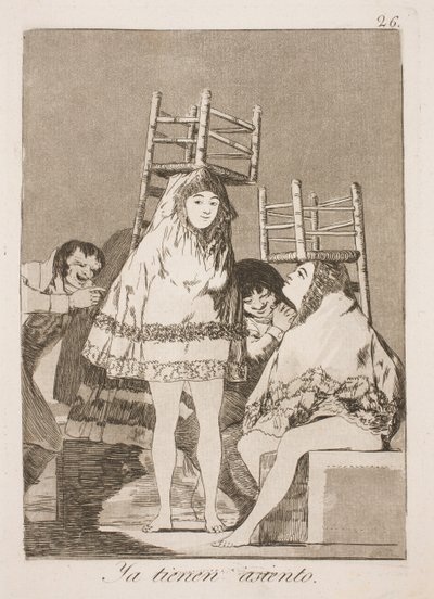 Lopulta paikallaan tekijältä Francisco de Goya