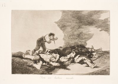 Olemmeko syntyneet tätä varten (12) tekijältä Francisco de Goya