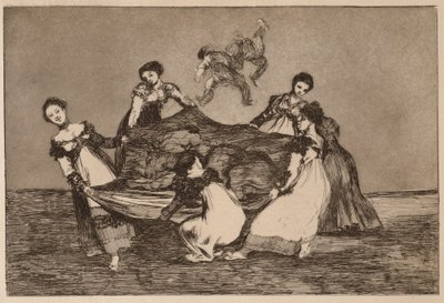 Feminine Folly (Disparate femenino), sarjasta Los Disparates tekijältä Francisco de Goya