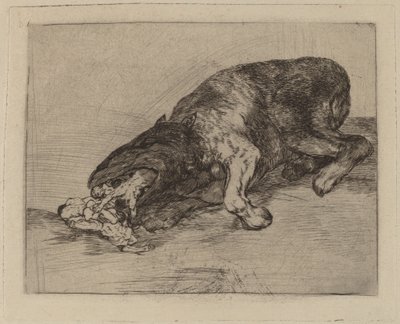 Hirveä hirviö! (Rauha hirviö!) tekijältä Francisco de Goya