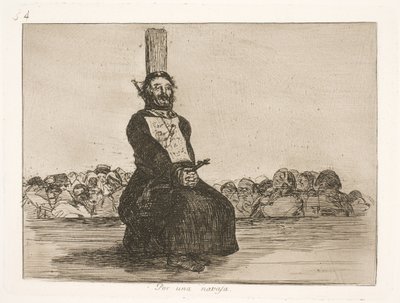 Veitsen vuoksi (34) tekijältä Francisco de Goya