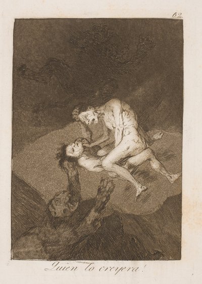 Kukapa olisi uskonut! tekijältä Francisco de Goya