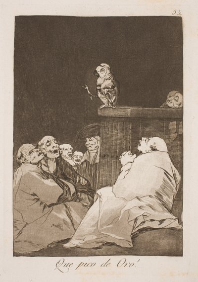 Mikä kultanokka tekijältä Francisco de Goya