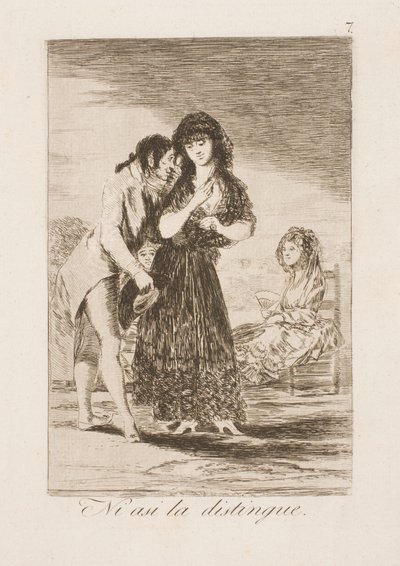 Hän ei edes tällä tavalla tunne häntä tekijältä Francisco de Goya