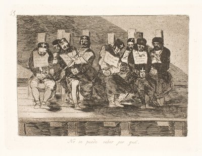 Kukaan ei tiedä miksi (35) tekijältä Francisco de Goya