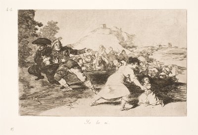 minä näin sen tekijältä Francisco de Goya
