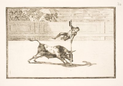 Juanito Apiñanin ketteryyttä ja rohkeutta Madridin areenalla tekijältä Francisco de Goya
