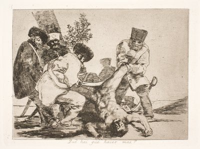 Voiko tehdä enemmän? (33) tekijältä Francisco de Goya