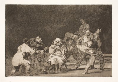 Uskollisuus (joka ei pidä sinusta, häpäisee sinua juoruilla) tekijältä Francisco de Goya