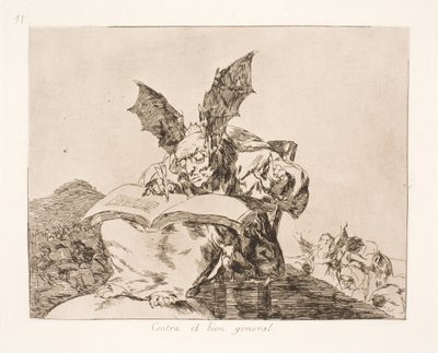 Kohti Almenwelletia (71) tekijältä Francisco de Goya