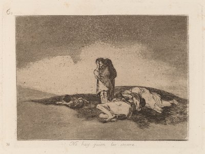 No Hay Quien Los Socorra (Kukaan ei voi auttaa heitä) tekijältä Francisco de Goya