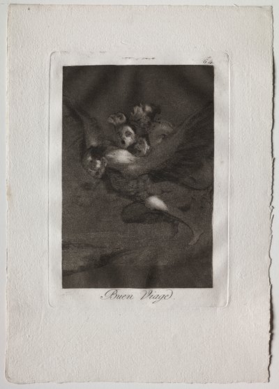 Kahdeksankymmentä Caprices: Bon Voyage tekijältä Francisco de Goya