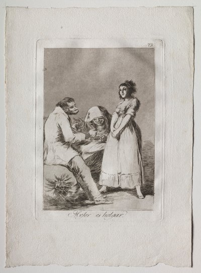 Ochenta Caprichos: On parempi olla laiska tekijältä Francisco de Goya