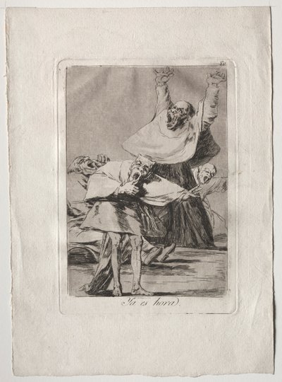 Ochenta Caprichos: On aika, 1793-1798. tekijältä Francisco de Goya