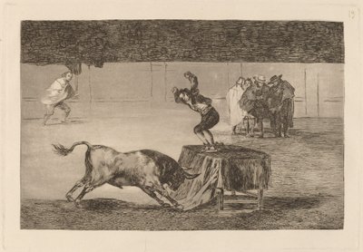 Hänen toinen hulluus samalla aukiolla (Hänen toinen hulluus samassa renkaassa) tekijältä Francisco de Goya