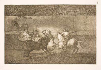 Pepe Illon kuolema (3. sävellys) tekijältä Francisco de Goya