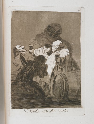 Lauta Los Caprichosista, 1797-1798 tekijältä Francisco de Goya