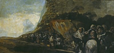 Pyhän viran kulkue tekijältä Francisco de Goya