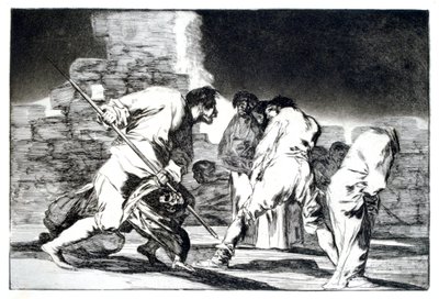 Raivon arvoitus, 1819-1823 tekijältä Francisco de Goya