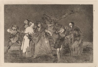 Ne parantavat puukot, mutta eivät huonoja sanoja (haavat paranevat nopeammin kuin hätäiset sanat) tekijältä Francisco de Goya