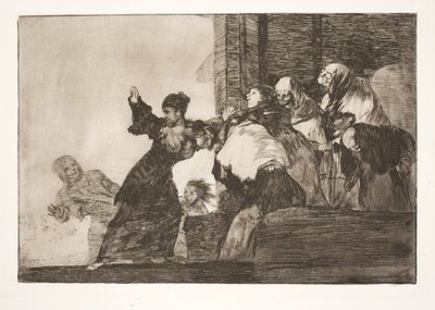 Measly Folly (kaksi päätä on parempi kuin yksi) tekijältä Francisco de Goya