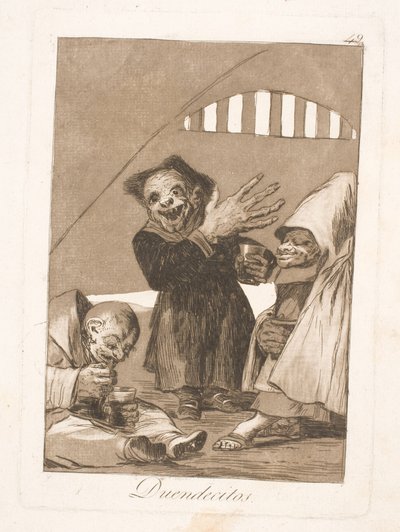 Pienet trollit tekijältä Francisco de Goya