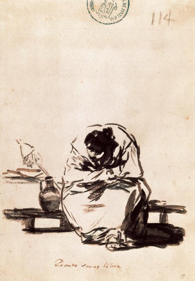 Pian olet vapaa tekijältä Francisco de Goya