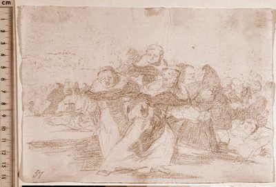 The Disasters of War: Kaikki on sekoitettu (valmistelupiirros tekijältä Francisco de Goya