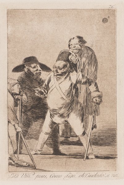 The Habit of Command, 18. päivän lopusta 19. päivän alkuun vuosisadan (tulostus) tekijältä Francisco de Goya