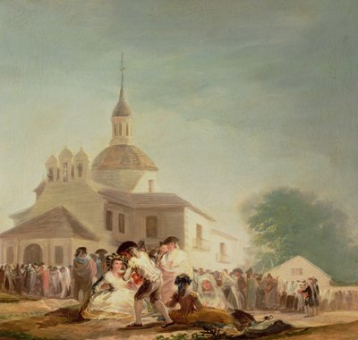 San Isidron Eremitaaši, Madrid, 1788 tekijältä Francisco de Goya