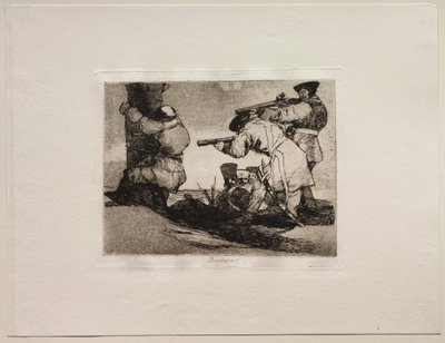 Sodan kauhut: Barbaarit!. tekijältä Francisco de Goya