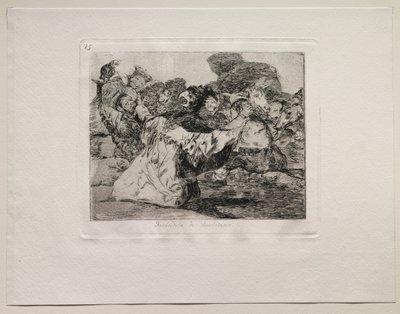The Horrors of War: Charlatans Show. tekijältä Francisco de Goya