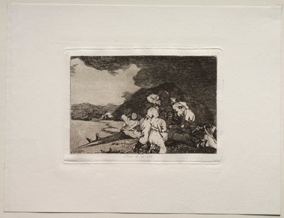 Sodan kauhut: Se palvelee sinua oikein. tekijältä Francisco de Goya