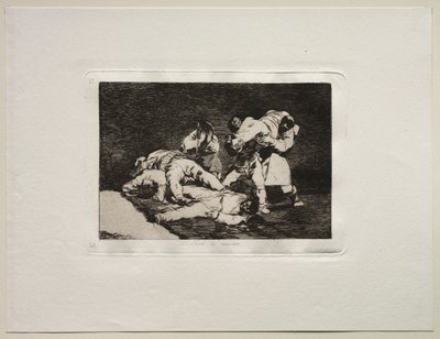 Sodan kauhut: Se tulee olemaan sama. tekijältä Francisco de Goya