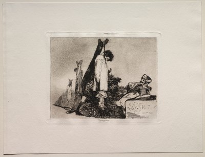 Sodan kauhut: Ei myöskään tässä tapauksessa. tekijältä Francisco de Goya